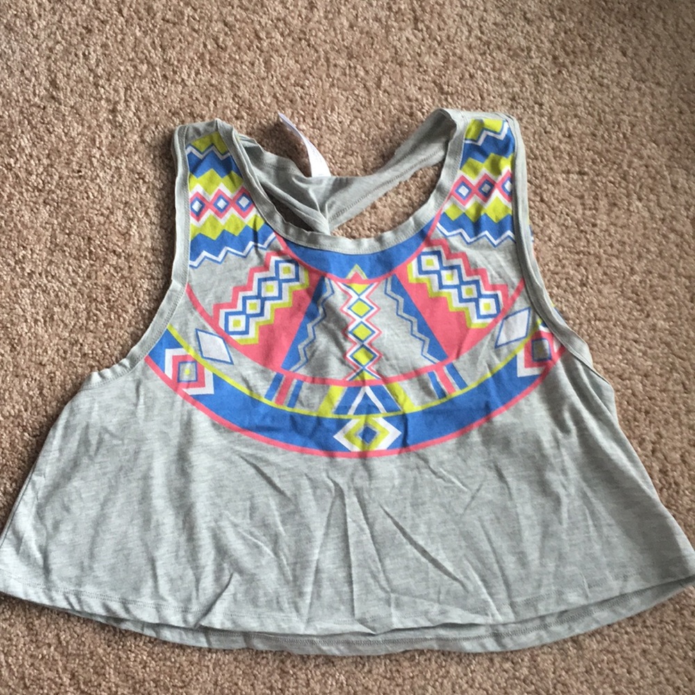 Twist back crop tank top from Nordstrom